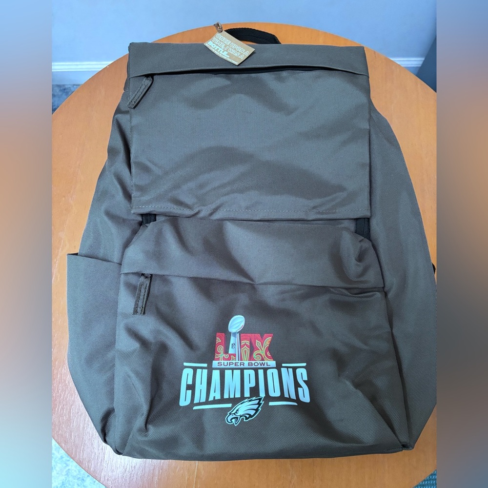 NFL Eagles Super Bowl backpack